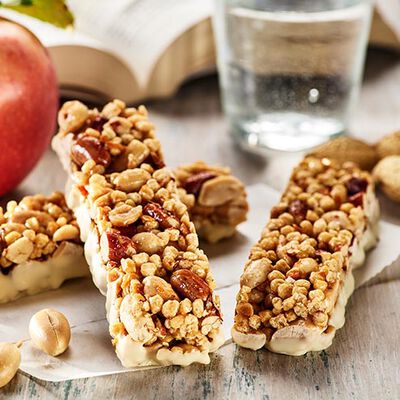Biscotti e cioccolatini - Barrette Proteiche Arachidi e Caramello Salato