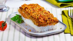 Specialit&agrave; di pesce - Gratin di merluzzo d'Alaska al pomodoro