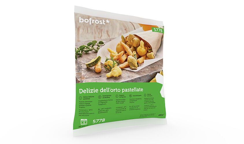 Verdure grigliate e specialit&agrave; - DELIZIE DELL'ORTO PASTELLATE