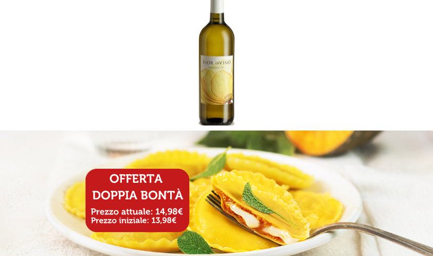 Offerte - Offerta Gran Ravioli alla Zucca e Fior di Vino