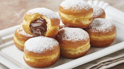 Croissant e prima colazione - DOLCI MINI KRAPFEN Nocciole e Cacao