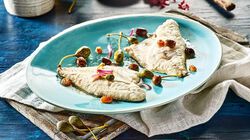 Specialità di pesce - Filetti di orata all'isolana