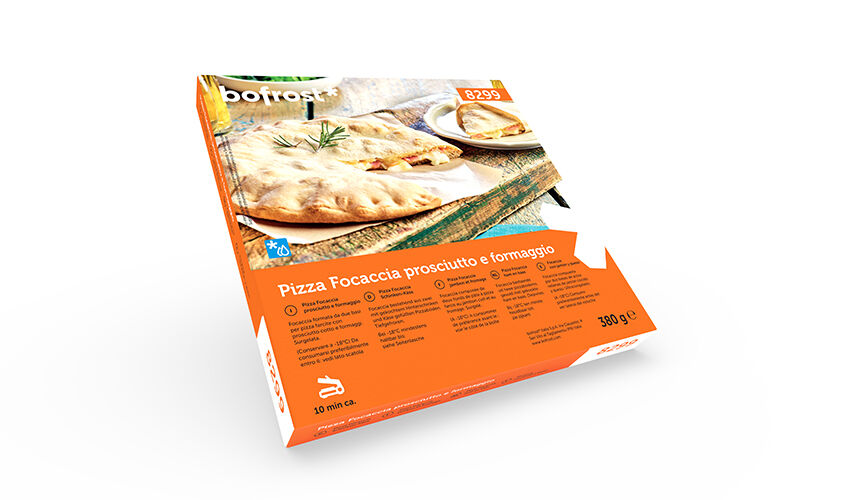 Pane e prodotti da forno - PIZZA FOCACCIA PROSCIUTTO E FORMAGGIO