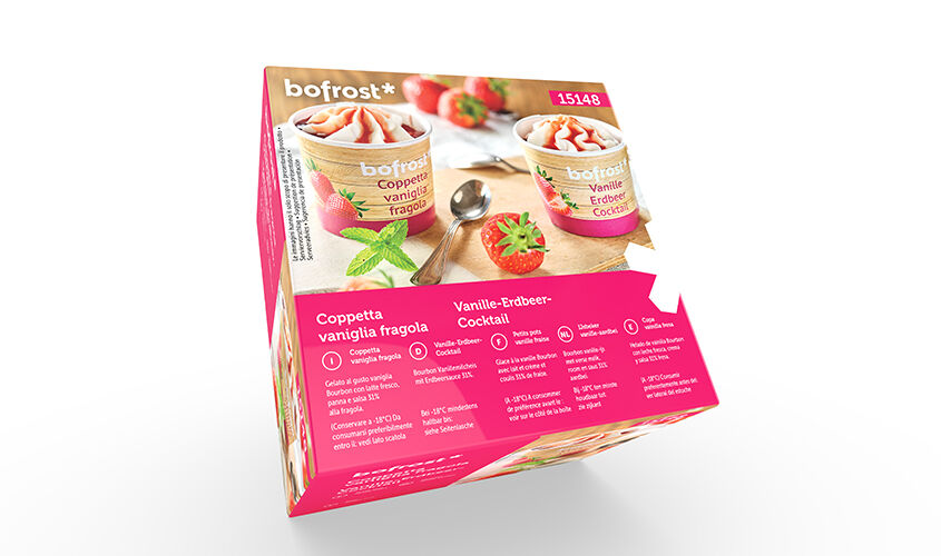 Coppette - Coppetta Vaniglia Fragola