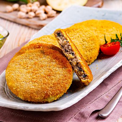 MyLife Veggie - Medaglioni Rustici Ceci e Melanzane