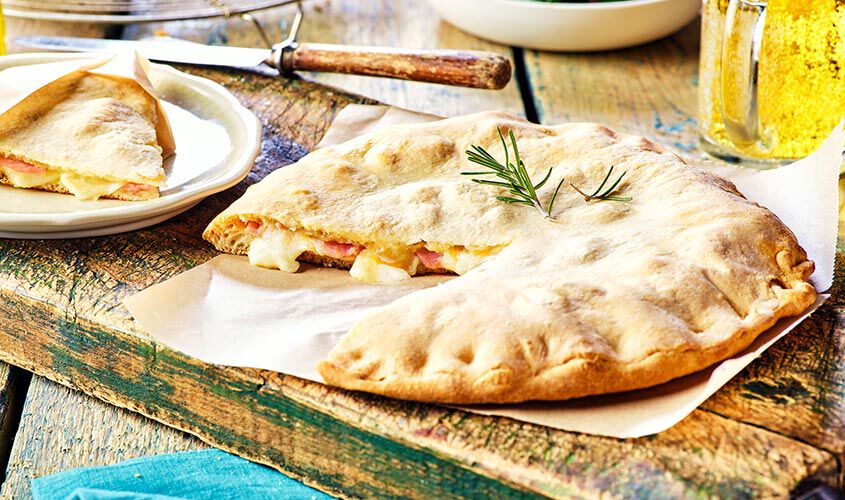 Pane e prodotti da forno - PIZZA FOCACCIA PROSCIUTTO E FORMAGGIO