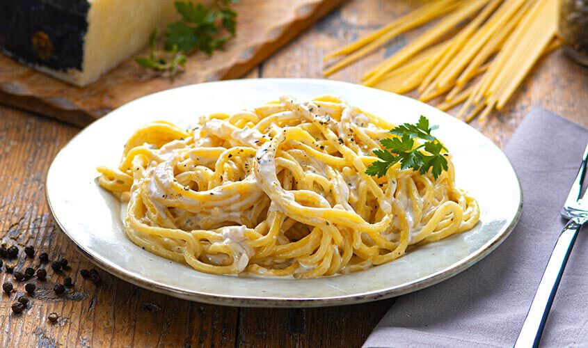 Ristopiatti: i primi piatti gourmet - I Ristopiatti "SPAGHETTI CACIO E PEPE"