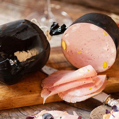 Salumi - Mortadella di suino Nero dei Nebrodi