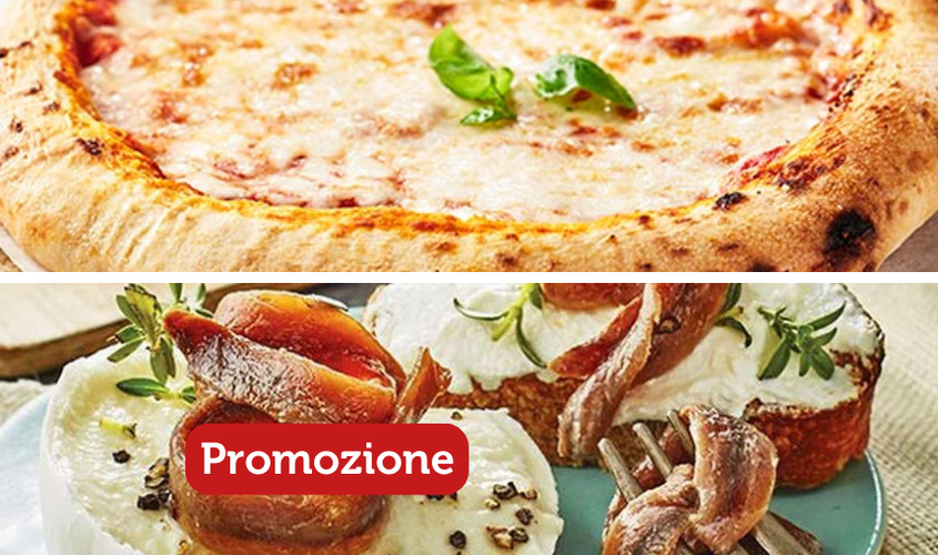 Pizze - Promozione&nbsp;Pizza "La Margheritae Acciughe del Cantabrico in Olio di Oliva &nbsp;