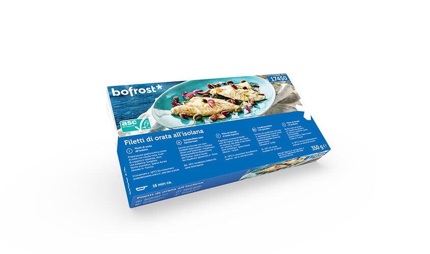 Specialit&agrave; di pesce - Filetti di orata all'isolana