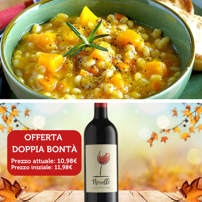 Offerte - Offerta Orzotta Zucca & Novello