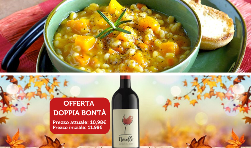 Offerte - Offerta Orzotta Zucca & Novello