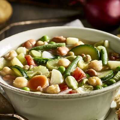 Minestroni zuppe e vellutate  - Minestrone con Legumi