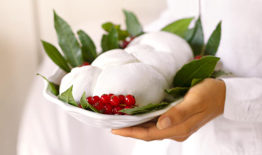 Formaggi - Treccia Mozzarella di bufala campana DOP