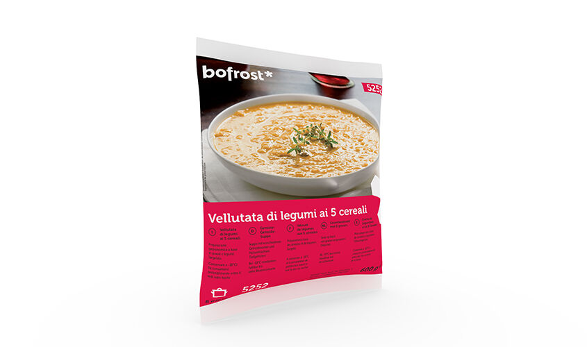 Minestroni zuppe e vellutate  - Vellutata di Legumi ai 5 Cereali