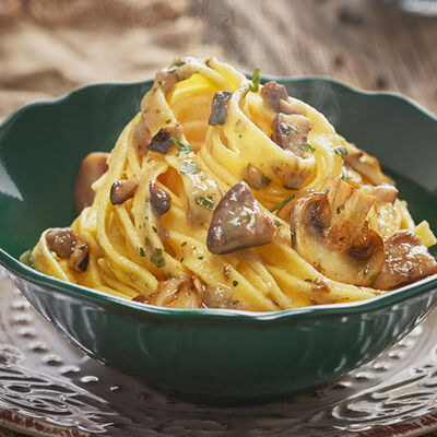 Piatti veloci pronti in un attimo - TAGLIATELLE AI FUNGHI PORCINI