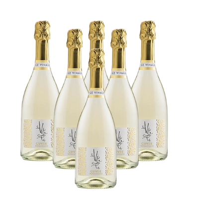 Vini in offerta - Offerta 6 bottiglie Cuve&eacute; Vino Spumante Extry Dry Millesimato