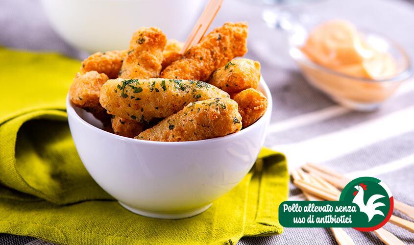 Carne Panata - Stick di pollo in tempura