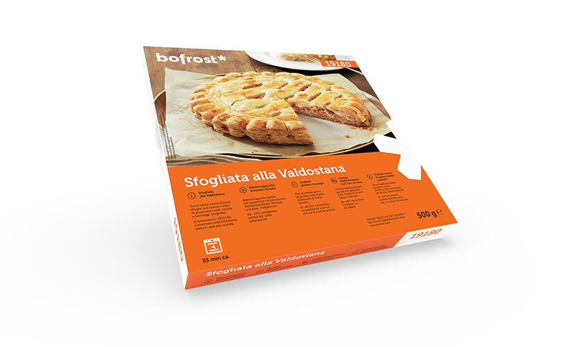 Stuzzichini per aperitivo e finger food - SFOGLIATA ALLA VALDOSTANA