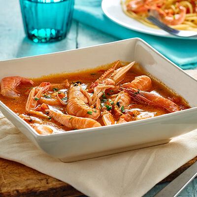 Specialità di pesce - Busara di crostacei