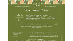Tisane e infusi - Ginger Lemon T&egrave; verde