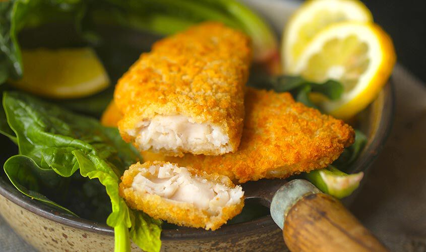 Pesce Panato - Filetti di Merluzzo Croccanti