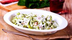 Ristopiatti: i primi piatti gourmet - "I Ristopiatti" Taglierini Verdi Panna e Speck