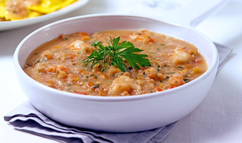 Specialità di pesce su prenotazione - Gran Sugo con Astice, Scampi e Gamberi