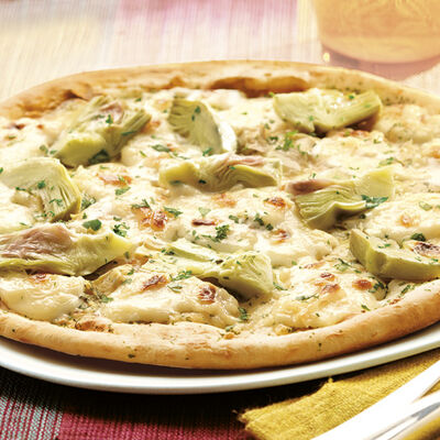 Schiacciate - Schiacciata Carciofini e Provola