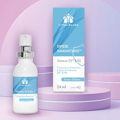 Difese Immunitarie - Vitamine D3** & K2 Spray