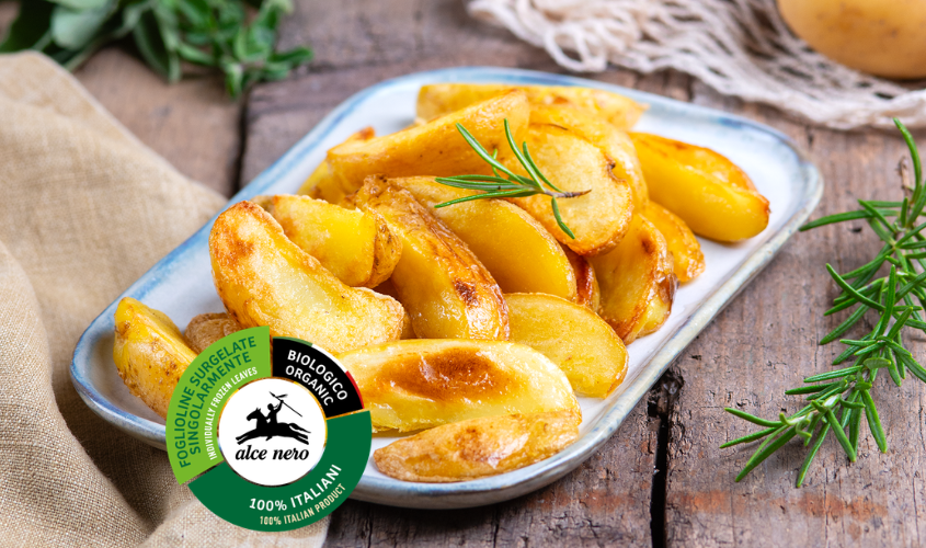 Biologico - Patate a Spicchi con buccia BIO