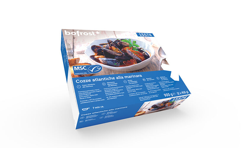 Specialit&agrave; di pesce - Cozze atlantiche alla marinara