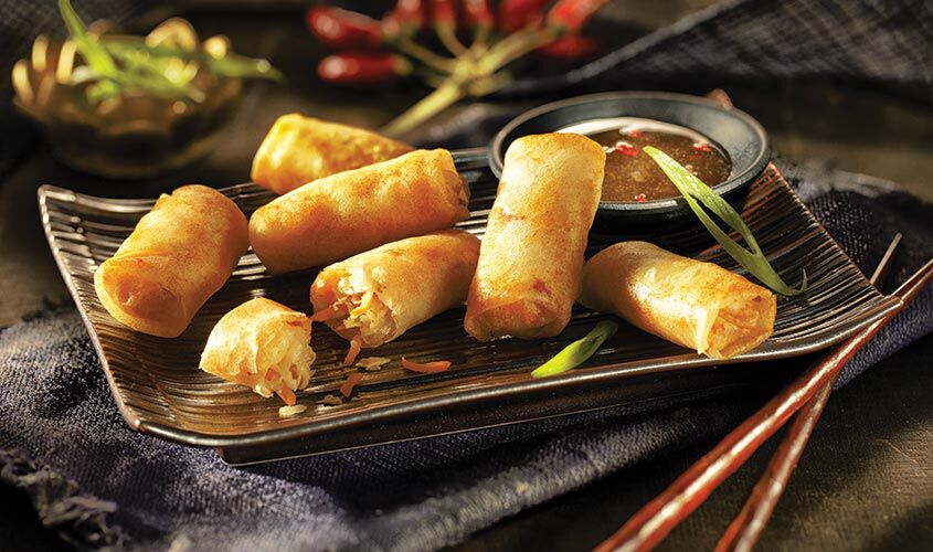 Cibi dal mondo - Mini involtini Primavera
