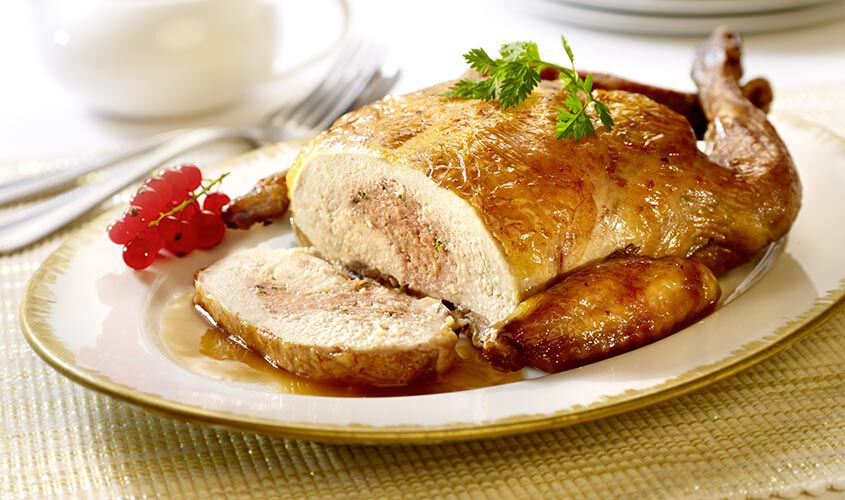 Specialità di carne - Faraona Farcita