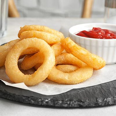 Verdure grigliate e specialità - Anelli di cipolla