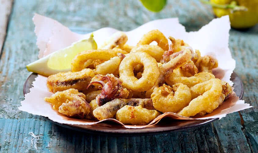 Pesce Panato - Fritto Misto alla Romana