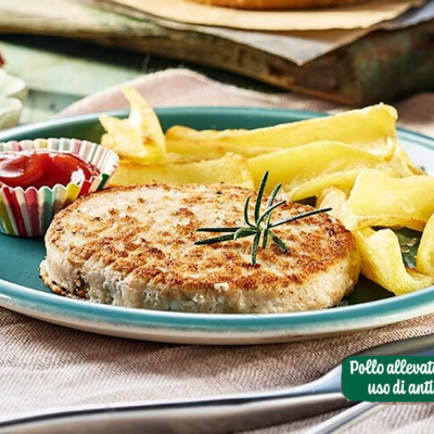 Hamburger e polpette - Burger di pollo