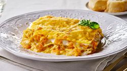 Primi piatti da forno - Sformato di Crespelle alla Zucca con "Asiago DOP"