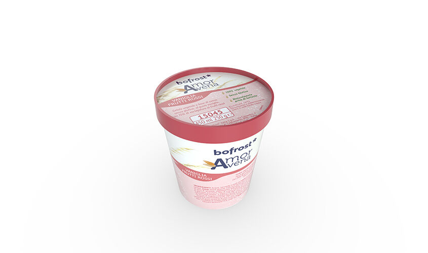 Gelati senza glutine - Vaniglia Frutti Rossi AmorAvena