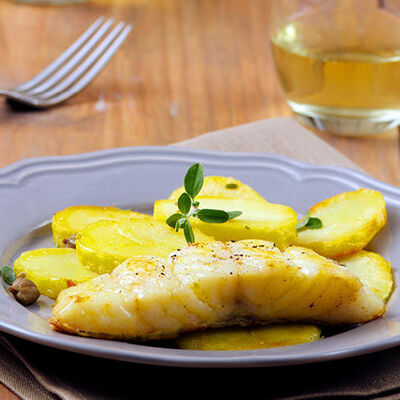 Pesce e crostacei al naturale - "Bacalao"