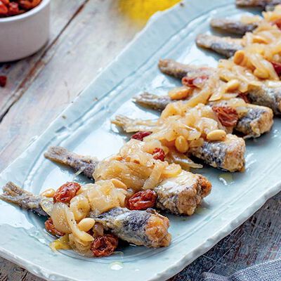 Specialit&agrave; di pesce - Sarde in Saor