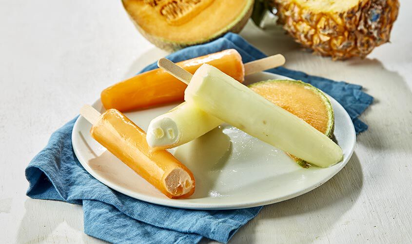 Stecchi e bastoncini - Follie di frutta Melone e Ananas