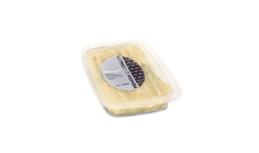 Specialit&agrave; di pesce - Filetti di alici marinate