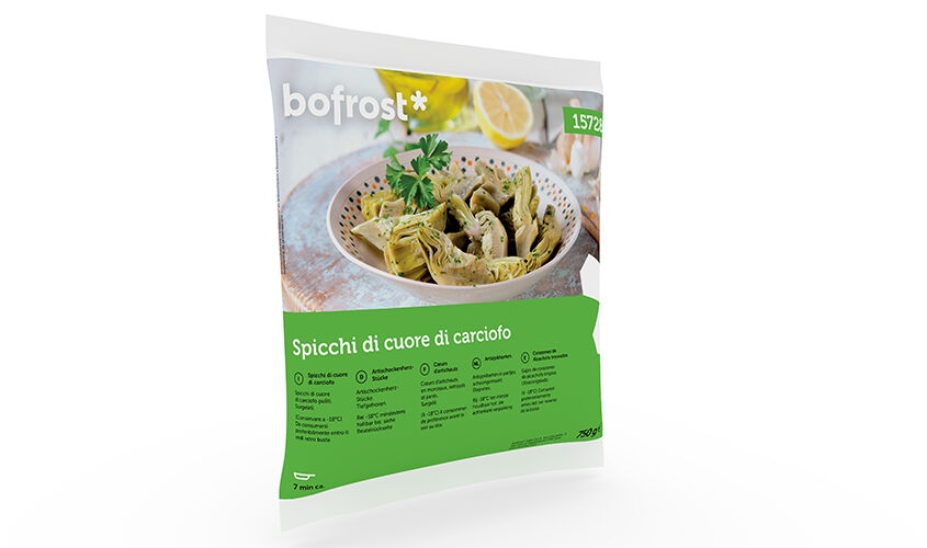 Verdure al naturale - Spicchi di Cuore di Carciofo