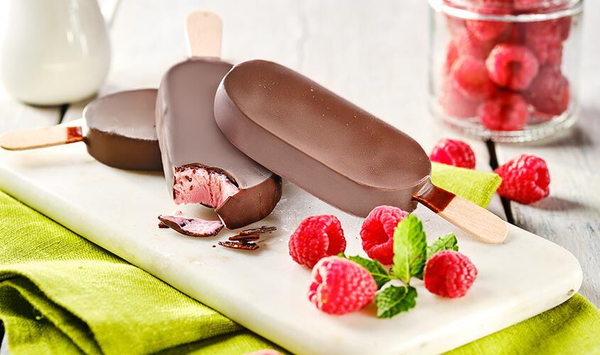 Gelati senza glutine - Stecco Lampone Ciock