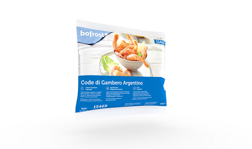 Pesce e crostacei al naturale - Code di Gambero Argentino