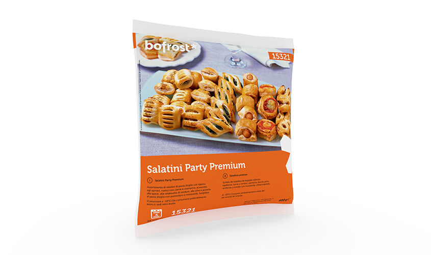 Stuzzichini per aperitivo e finger food - Salatini Party Premium