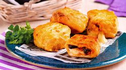 Stuzzichini per aperitivo e finger food - Mini Mozzarella in Carrozza alla Parmigiana in Pastella
