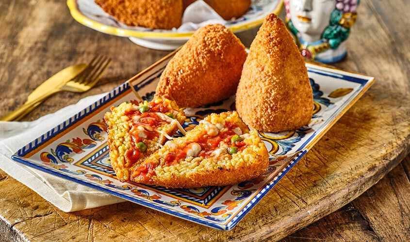 Stuzzichini per aperitivo e finger food - Maxi Arancino Classico