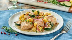 Specialit&agrave; di pesce - Cuori di Filetto di Merluzzo alla Mediterranea